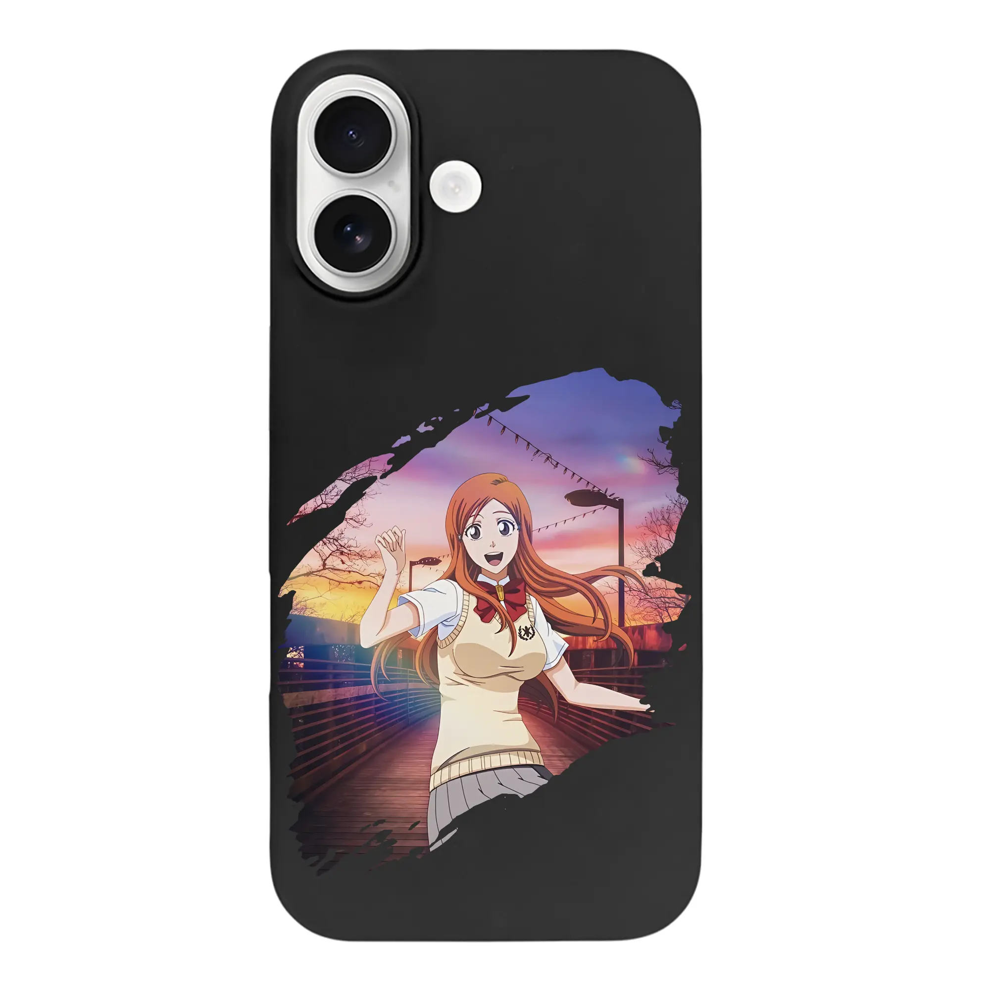 ブリーチ グッズ 井上 織姫 - iPhone 17 シリーズ シリコンケース 薄型 耐衝撃 指紋防止 ソフトタッチカバー 精密フィット 傷防止 保護ケース iPhone 17/17 Air/17 Pro/17 Pro Max 対応